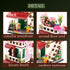 Set, 14+, (953PCS) Flowers City Architecture Mini Building Block Blooming Shop Hose Building Kit for Adults & Teens