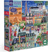 eeBoo 1000 Piece Puzzle - Paris Christmas Jigsaw Puzzle for Adults, Square