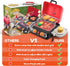 Kids BBQ Grill Playset, Kitchen Toy Set with Pretend Smoke, Light, Sound & Color-Changing Food for Boys & Girls