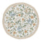 Sweet Jojo Designs Vintage Floral Blue Yellow Girl Baby Playmat Tummy Time