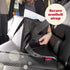 9 Lusso Gear Car Seat Organizer - Built-In Car Cup Holders & Mesh Pockets - Foldable Back Seat Organizer with Handles