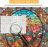 PICKFORU 1000 Piece Stained Glass Flower Puzzles for Adults - Colorful Floral Art