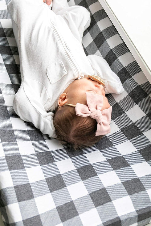 Copper Pearl Premium Knit Changing Pad Cover - Soft, Stylish, Universal Fit for Standard Diaper Changing Pads