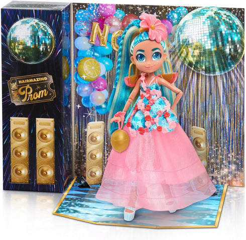 Hairmazing Prom Perfect Fashion Dolls, Noah, Blue and Blonde Hair, Kids Toys for Ages 3 Up by Just Play