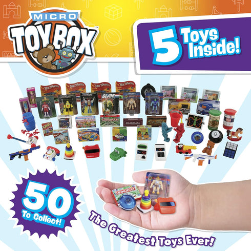 World's Smallest Micro Toy Box Series 1, Mini Collectible
