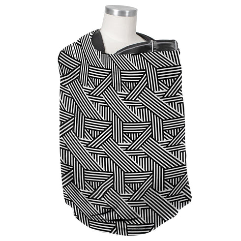 Bebe au Lait 5-in-1 Multi-Use Cover: Nursing Covers, Infinity Scarf, Privacy Cover