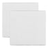 HonestBaby Organic Cotton Changing Pad Covers, Set of Two, Bright White, One Size