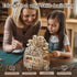 UPLIKE 3D 3D 222psc Wooden Puzzles for Adults: Puzzle Light-Up Ferris Wheel with Music Box - Wooden Puzzles Model