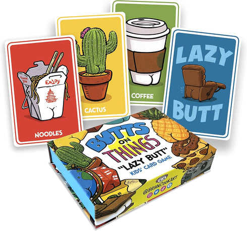 Lazy Butt - Family Card Game by Brian Cook Art
