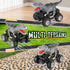 2.4GHz 1:18 98FT 8KM/H 2-Rechargeable 4-7, 6+ Remote Control Car, RC Cars with Light, Battery, All Terrain Monster