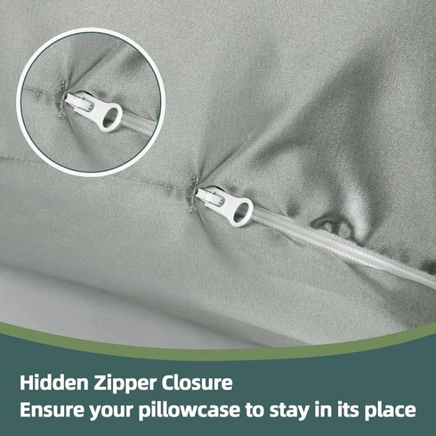 BALAPET Silky Satin Pregnancy Pillow Cover (ONLY Pillowcase), U Shaped Luxurious Smooth Maternity Pillow Cover, Soft