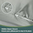 BALAPET Silky Satin Pregnancy Pillow Cover (ONLY Pillowcase), U Shaped Luxurious Smooth Maternity Pillow Cover, Soft