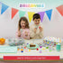Pack 80. 3-5 4-8, BONNYCO Mochi Squishy Toys Bulk for Kids Party Favors Goodie Bags Stuffers for Kids Return Gifts