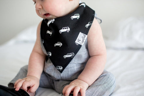 Copper Pearl Baby Bandana Drool Bibs, 4 Pack Gift Set for Boys, “Safari Set”