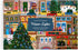 Galison Winter Lights Christmas Countdown – 12 Days of Puzzles Featuring Images of Winter City Fun