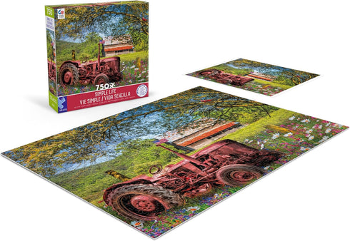 Ceaco - Simple Life - 750 Piece Jigsaw Puzzle - American Tractor