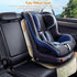 2 (1-Pack, Sinvitron Car Seat Protector for Child Car Seat - Waterproof Non-Slip Leather Mat with Mesh Pockets