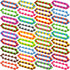 Neureyte 92 Pack 24 Links Wacky Tracks Snap and Click Fidget Toys,Fidget Snake