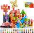 RiteHold Magnetic Building Blocks for Kids Magnet Build Cubes Toys Magnets STEM Montessori