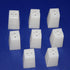 Big 8 Sets (16 Pieces) Blind Tassels, Ivory, Trapezoid Design, Safety Pull Cord for Homes, Boats, and RVs