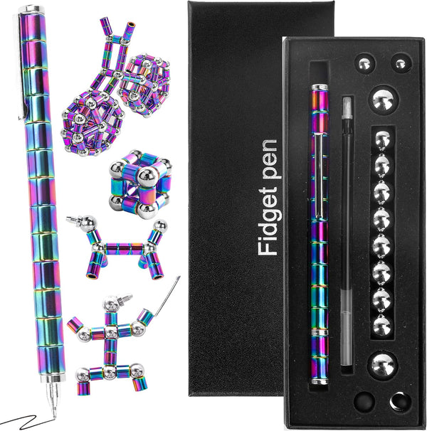 EWPJDK Magnet Fidget Pen Toys Fidget Toys Magnetic Pen Funny Pens Gifts for