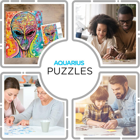 AQUARIUS - Dean Russo Alien 500 Piece Jigsaw Puzzle