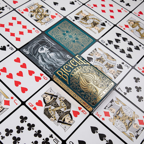 Bicycle Aureo Playing Cards - 1 x Showstopper Card Deck, Durable & Easy to Shuffle, Great Gift