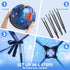 JOYIN Rocket Ship Play Tent for Kids Glow-in-the-Dark Space Tent with Starry, Astronaut Spaceship Foldable Playhouse