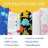 Little Sleepy Head Youth Pillow Case, 100% Cotton & Hypoallergenic, Snug Fit Envelope Pillowcase for Youth Pillow