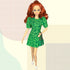Eledoll 11.5 inch Doll Clothes Lot, Deluxe Fashion Pack Green/Blue Tweed Blazer Suit Set, Evelyn Grace 1950's