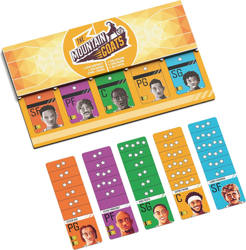 Basketboss Board Game - Strategy Auction Game for 2-5 Players, 40 Minutes Playtime, Sports Theme
