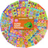 HORIECHALY Smelly Stickers Scratch and Sniff for Kids, 9 Scents 36 Sheets, Classroom Decoration
