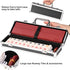 Rummy 4 106 Rummy Set 4 Doublefan Cube Player Edition, Cube Game with with Plastic Racks in Portable Aluminum Case