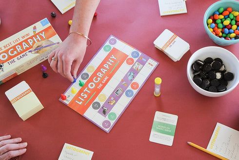 May The Best List Win!: Listography: The Game (Board Games, Games for Adults, Adult Board Games)