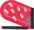 Jigitz Poker Mat - 70 x 35in Non-Slip Game Mat with Black Carrying Case for Card Games