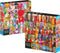 2-Pack of 1000-Piece Jigsaw Puzzles for Adults, Families, and Kids Ages 8 and Up, Perfume and Craft Beer Bottles