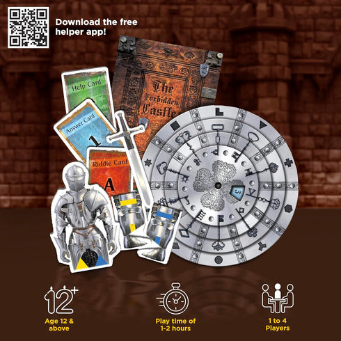 Exit: The Forbidden Castle | Exit: The Game - A Kosmos Game | Family-Friendly Card-Based Escape Room for 1 to 4 Players