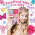 yasest 89pcs Set, 6-8 5 6 7 8-12 Arts and Crafts Kit for Girls - DIY Headband Making Kit for Girls, Fashion Hair