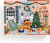 Galison Home for The Holidays Christmas Countdown – 12 Days of Puzzles with 12 Cozy Illustrations