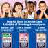 THINK2MASTER Animal Kingdom Info Quest Educational Card Game - Fun Learning for Kids, 2-12 Players, Age 6+, Classroom,