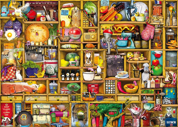 Ravensburger 1000 Piece Kitchen Cupboard Jigsaw Puzzle for Adults - 12000652, Handcrafted Tooling, Made in Germany