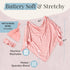 Set, 47 47 inches Stroller Society - Newborn Swaddle and Hat Stretchy and Comfortable Baby Swaddle Blanket, Use as