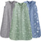 Baby Sleep Sack 12-18 Months 3 Pack 100% Cotton Lightweight 0.5 TOG