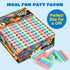 JOYIN 108 PCS Sidewalk Chalk Set in 36 Count, Non-Toxic Jumbo Washable Driveway Chalk for Outdoor Art Play
