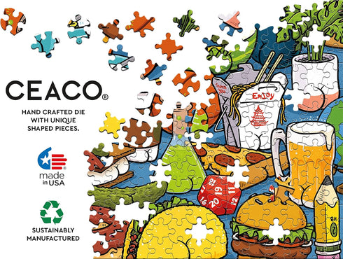 Ceaco - Butts on Things - Brian Cook - 500 Piece Jigsaw Puzzle