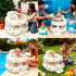 3-36 EXBEPE Thickened Inflatable Baby Seat, Sit Me Up Floor Seat for Babies Months with Tray, Sitting Support Infant