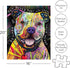 AQUARIUS - Dean Russo Beware Pit Bull AS 500 Piece Jigsaw Puzzle