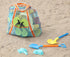 Swimming LEAFOREST Large Beach Bag with Zipper - Lightweight Mesh Bag for Pool Sand Toys
