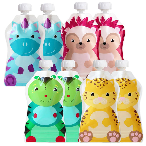 ChooMee Reusable Baby Food Pouches | BPA Free | Refillable Toddler Squeeze