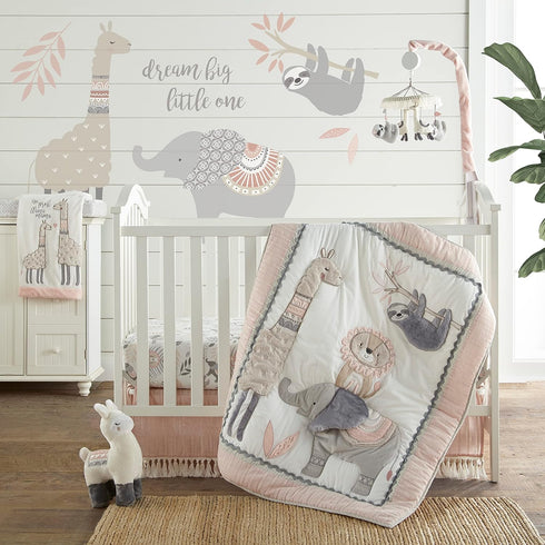 Set 2 100% Levtex Baby - Imani Crib Fitted Sheet of - Fits Standard Crib and Toddler Mattress - Tossed